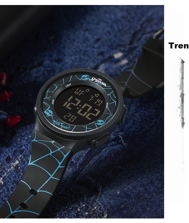 Disney Boys' Watch Student Teen Schoolboy Middle High School Calendar Luminous Waterproof 6