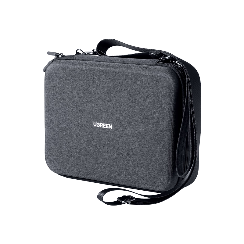 UGREEN Action 6/5 Pro Storage Case for DJI Action 4/3 Action Camera, Waterproof Shockproof Hard Shell Protective Case with Shoulder Strap Storage Box Accessory
