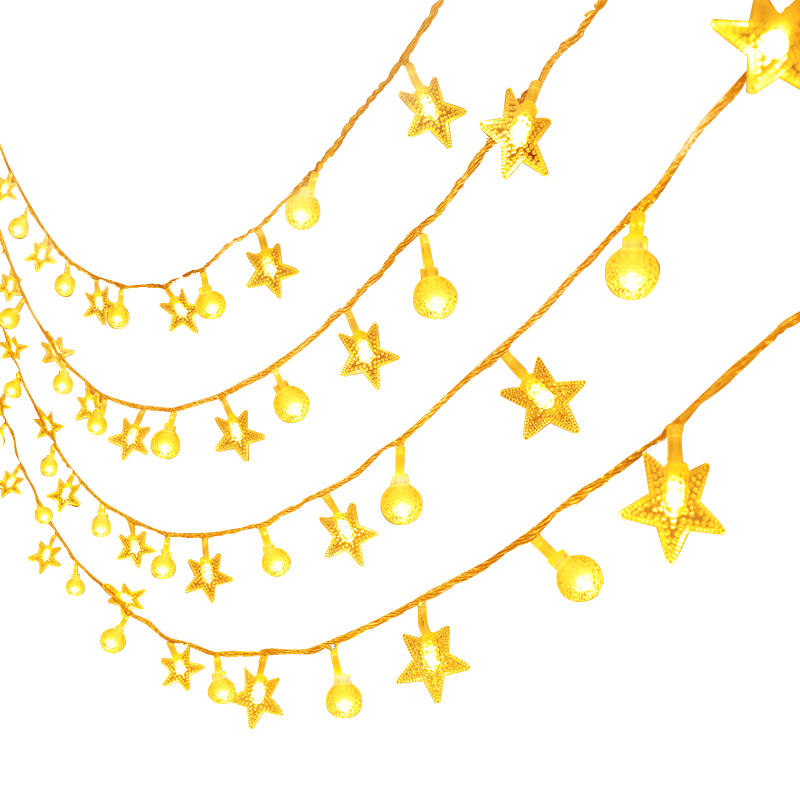 Modouyu Starry Sky String Lights, 3 Meters, 20 LED Lights, Camping Atmosphere Lights, Valentine's Day Confession, Proposal, Birthday Room Decoratio