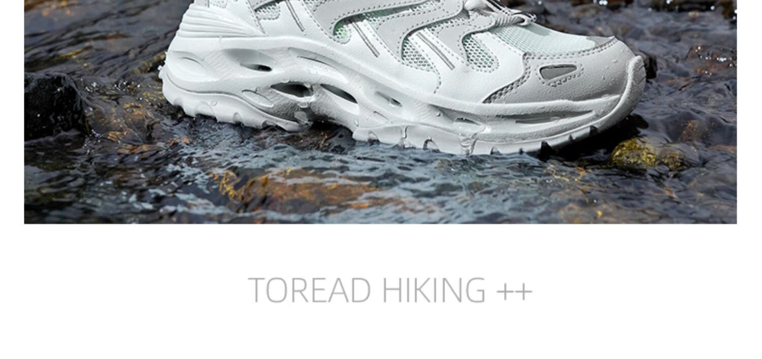 TOREAD Men's Water Shoes, Non-Slip Breathable Hiking Water Shoes, Outdoor Mountaineering Wear-Resistant Casual Sports Shoes TFEEBM81775 17