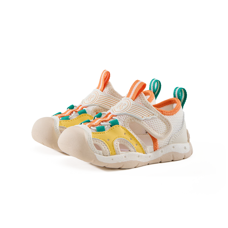 Caterpillar Baby Toddler Walking Shoes 2025 Summer New Functional Non-Slip Durable Breathable Children's Sandals Mesh Shoes X5BE009