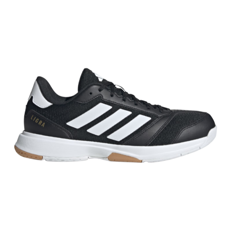 Adidas Badminton Shoes for Men, Professional Indoor Sports Tennis And Volleyball Training Shoes, Black, Size 43