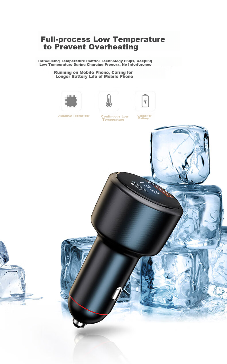 Niuman Car Charger, Super Fast Charging, Suitable for Laptops, Huawei, Xiaomi, OPPO, Apple, Honor 15