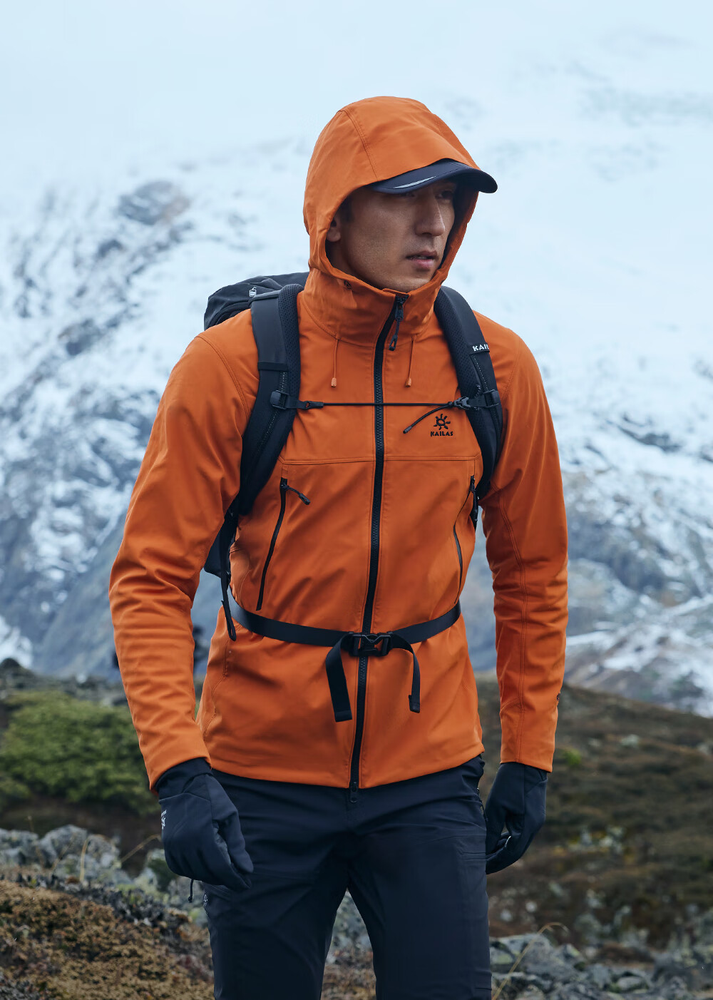 KAILAS M8 IC-MAX Soft Shell Jacket for Men, GORE-TEX 3L Windproof And Warm Outdoor Hiking Mountaineering Coat for Spring And Autum 1
