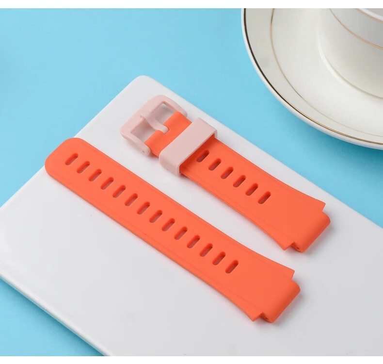 Iboann Replacement Silicone Strap for MiTu 7X C7A Kids Smartwatch, Skin-Friendly Waterproof Band for Boys and Girls Students S1 Learning Watch 2