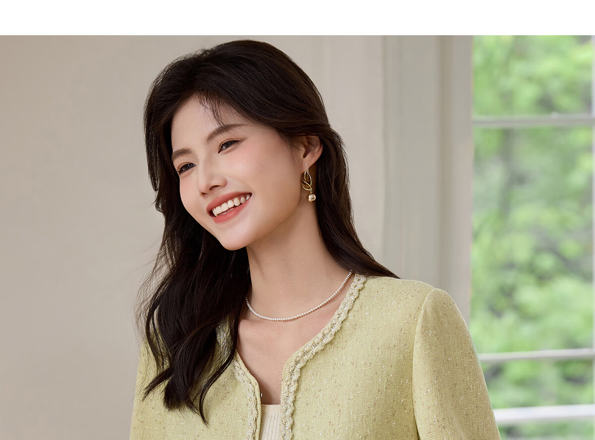 She Enjoy Little Chanel Style Short Jacket Women Woven 3D Lace Coat Spring Autumn Short Cardigan T51D052 6