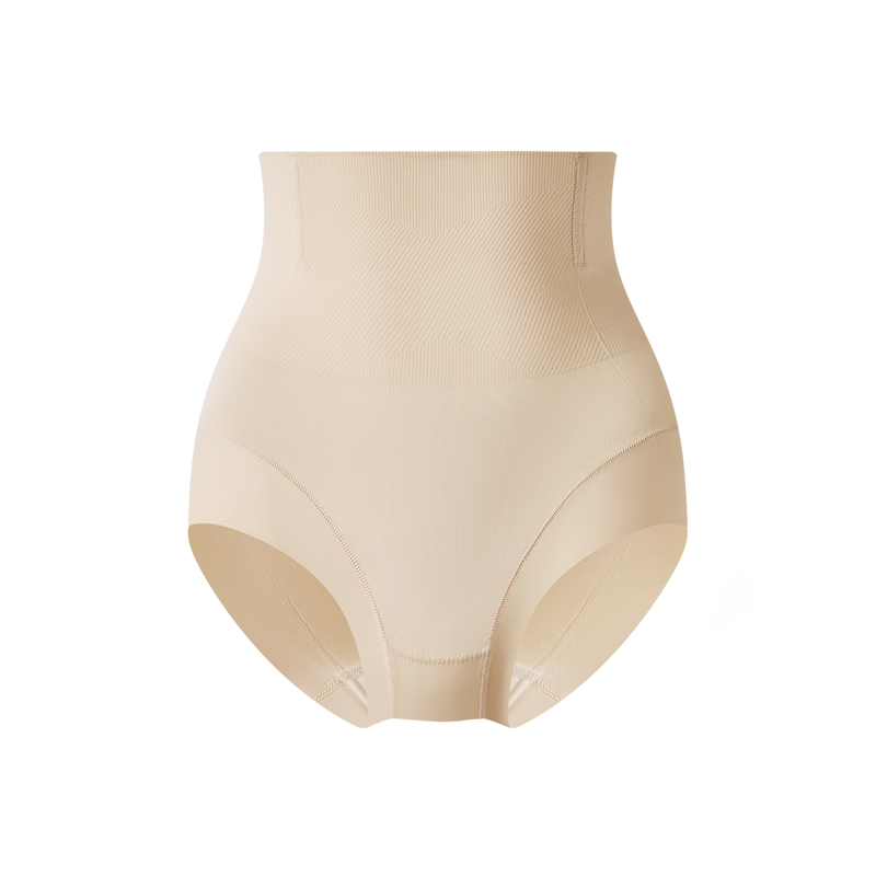 Curvilism High-Waist Tummy Control Triangle Butt-Lifting Waist Shaping Safety Shorts Natural Skin L Size