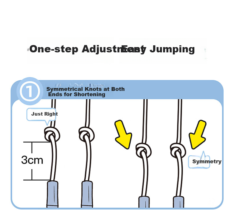 Oufanda Jump Rope Sand-Specific 2.0 for Children, Primary And Secondary School Students, First Grade Exam Preparation, Speed Test, Kindergarten Beginners 27