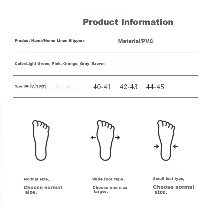 GUOLUOFEI Japanese-Style Slippers for Men And Women, Spring And Summer Home Couple Indoor Sweat-Absorbing Non-Slip Closed-Toe Slippers, Orange, Size 40-41 3
