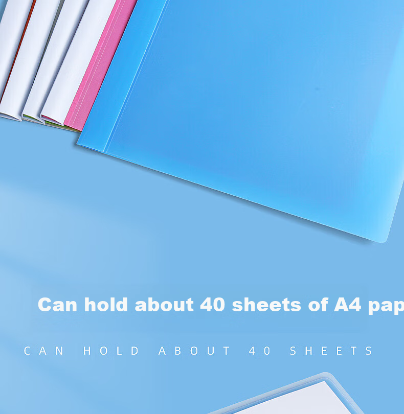 Licao A4 File Folder, Pull Rod Folder, Rotating Folder, Side Clip Folder, Slide Bar Folder, Loose-Leaf Binder, Document Folder, Slide Bar File Folder, Storage Folder, 5 Pieces, 3C Digital Products, All-Net Low Price 9