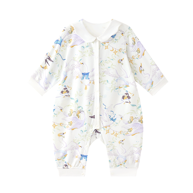 Babycare Camellia Onesie Spring New Arrival Bodysuit for Newborns, Baby Clothes, Tianeji, 66cm