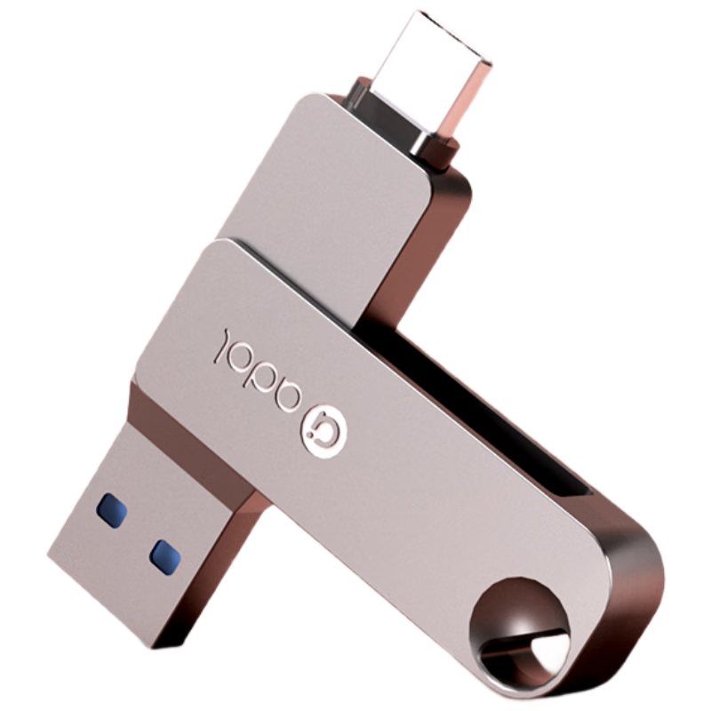 ASUS Aduo 32GB Type-C USB3.2 Flash Drive with Dual Interface for Phones And Computers, PM310 Meteor Gray