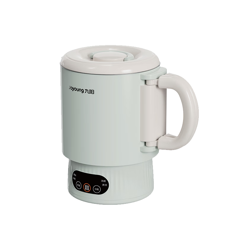 Joyoung Electric Kettle, Hot Water Pot, 316L Stainless Steel Inner Tank, 6 Temperature Settings, Foldable Design, Instant Hot Water Dispenser, Ramen Cup, K12ED-WZ101