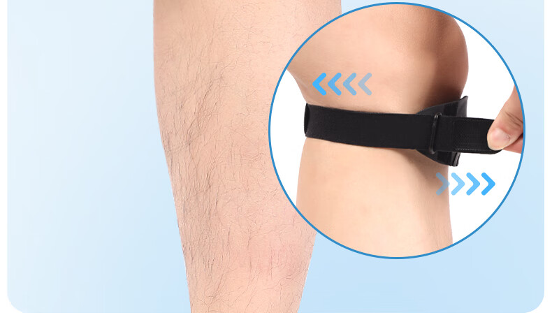 Li-Ning Patellar Strap Knee Brace, Sports Fixation, Hiking, Running, Jump Rope, Badminton, Meniscus Knee Protector, Prevents Sprains 25
