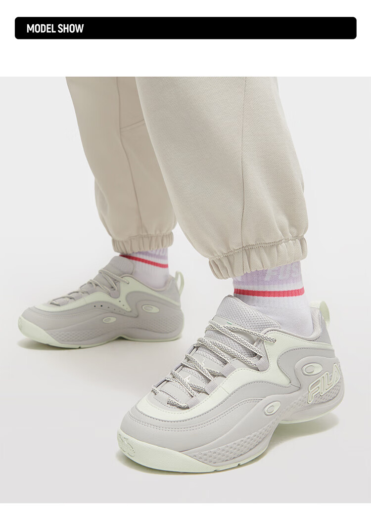 FILA FUSION Women's Retro GH3 1997 Basketball Sneakers Casual Spring Sports Shoes 1