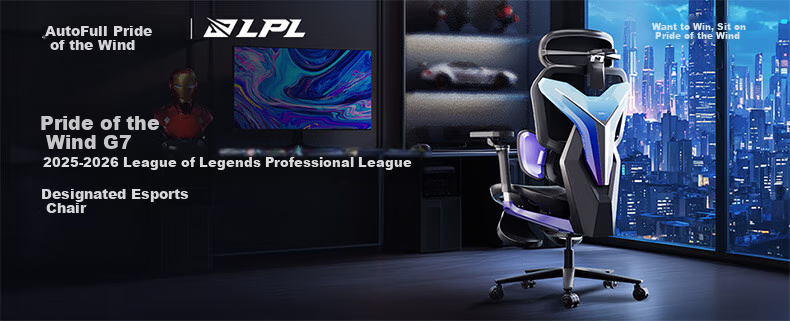AutoFull G7 Gaming Chair, Ergonomic Chair, Computer Chair, Office Chair, Biomechanical Seat, Gaming Chair, Breathable Mesh Chair 2