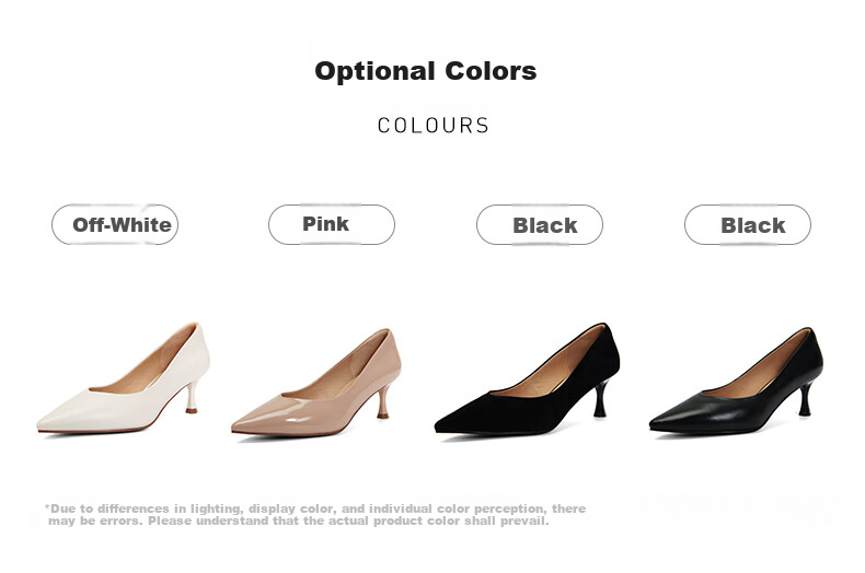 PT'SON Mall-Matching Lambskin Work Shoes for Women, Spring Thin Heel Professional Shoes, Commuter High Heels, Black/lambskin, Size 36 10