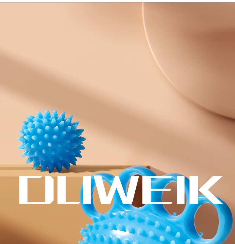 Duweike Grip Strength Ball Hand Rehabilitation Training Finger Flexibility Strength Exercise Equipment Fitness Stress Relief Two-Piece Set 14