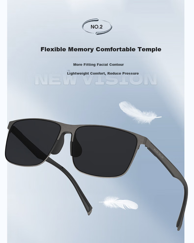 HELEN KELLER Sunglasses for Men, UV Protection, 2026 New Style Glasses for Women, Polarized Sunglasses, High-End Driving-Specific Sunglasses 4