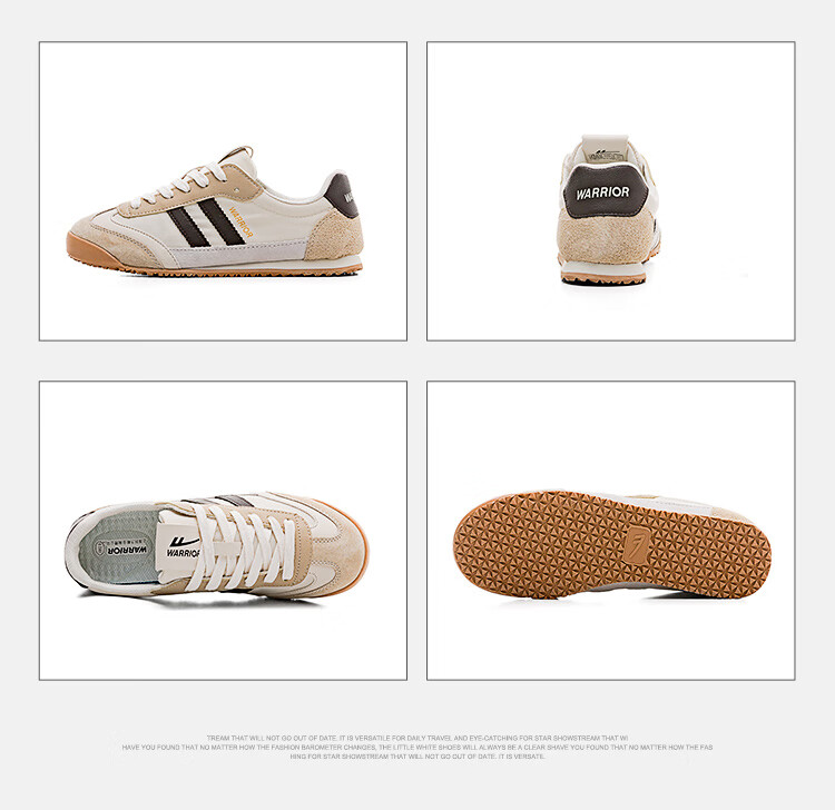 Huili Official Women's Shoes, Forrest Gump Shoes for Women, New Summer 2026 Breathable Sneakers for Women, Beige Deep Blue, Size 41 (255mm) 23