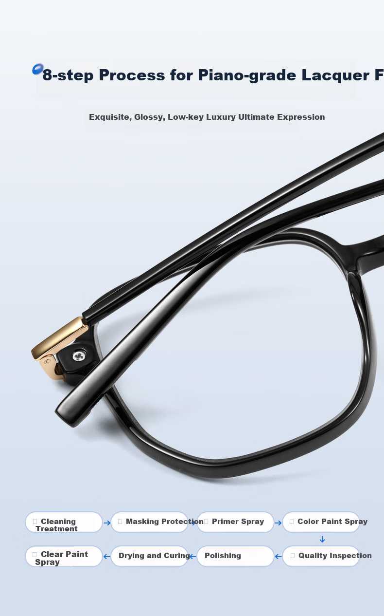 Wujiang Reading Glasses for Men And Women, Bifocal Imported High-Definition Anti-Blue Light Presbyopic Glasses, Black Frame, 250 Degrees 7