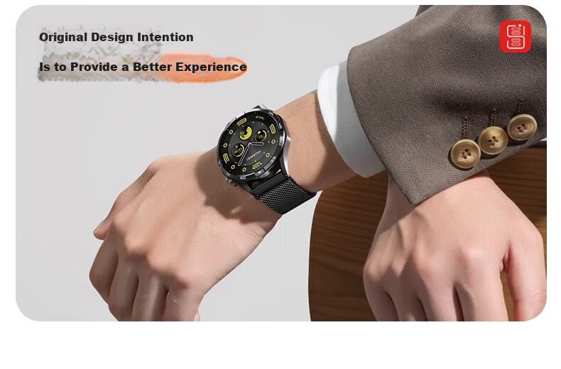 Baking Suitable for Huawei Watch Straps GT7/GT6/GT5/Pro/GT4 Milanese Metal Watch6/5/4/3/buds2, Unisex Original Box Packaging 6