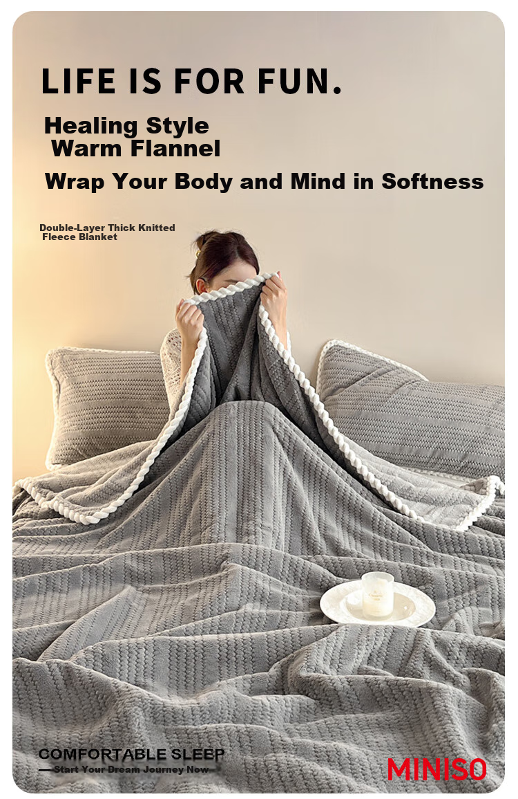 MINISO Blanket, Summer Thin Quilt, Nap Blanket, Cooling Quilt for Summer, Air Conditioning Quilt, Towel Blanket, 200x230cm 1