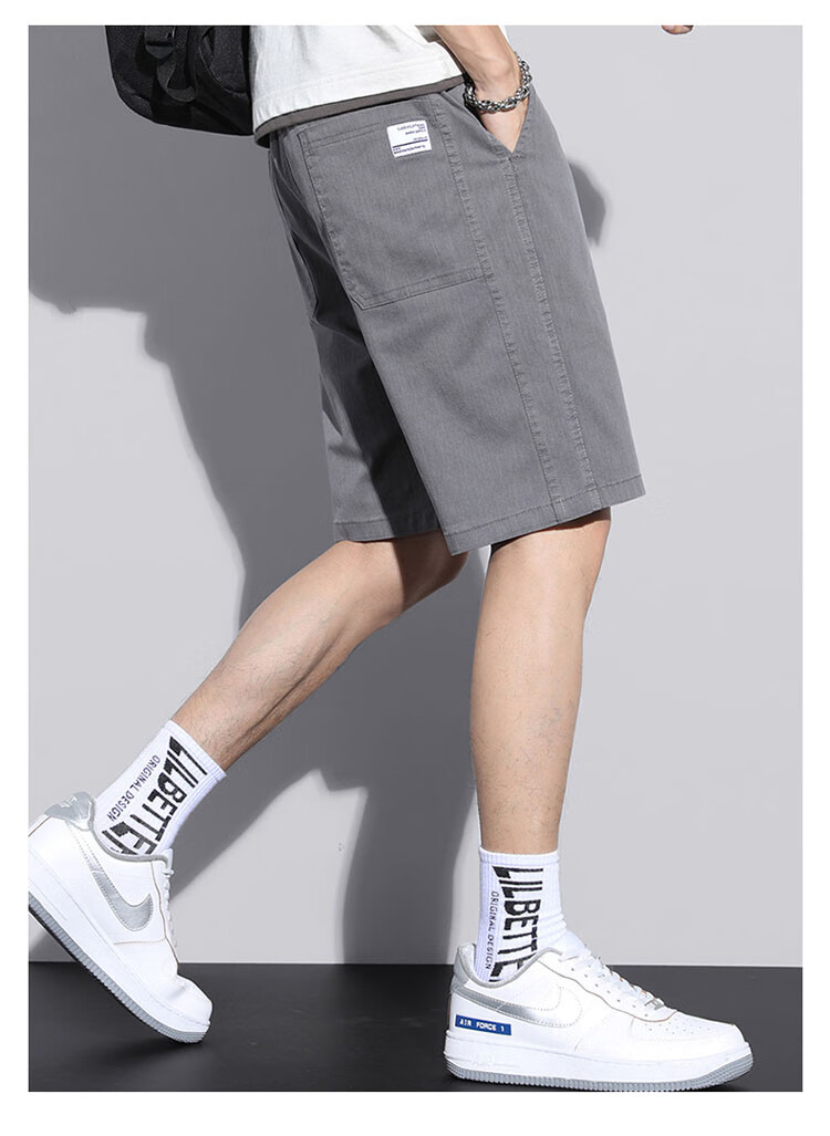ROMON Men's Shorts, Summer 2026 Five-Point Pants, Casual Trousers, Mid-Length Pants, Versatile Men's Pants, Father's Day Gift 18