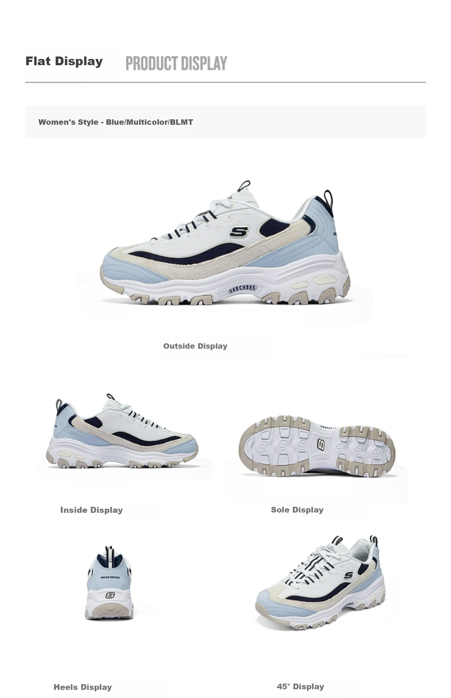 Skechers Milk Tea Bear | Retro Trendy Panda Dad Shoes, Couple's Height-Increasing Sneakers for Men And Women, 894282 14