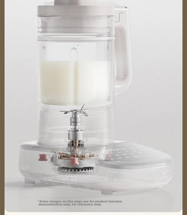 Joyoung Home Quiet Blender, 1.75L Large Capacity Juicer, Soy Milk Maker, Food Processor, Adjustable Texture, Multiple Noise Reduction Layers, Double-Layer Soundproofing, Variable Frequency Quiet B1 (2025) 23