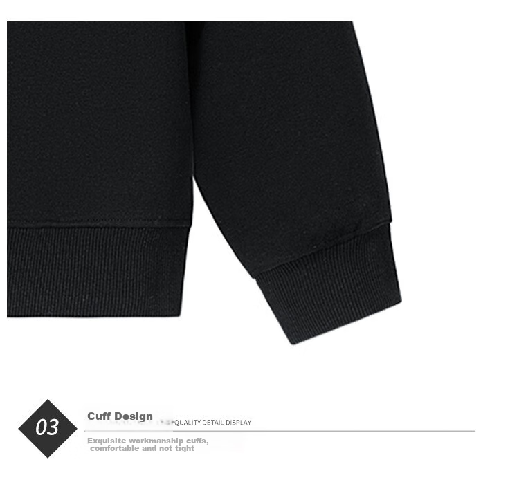 MMOPTOP Trendy Printed Sweatshirt for Men, Spring And Autumn American Style Loose Comfortable Casual Top MMWY01 Black M 5