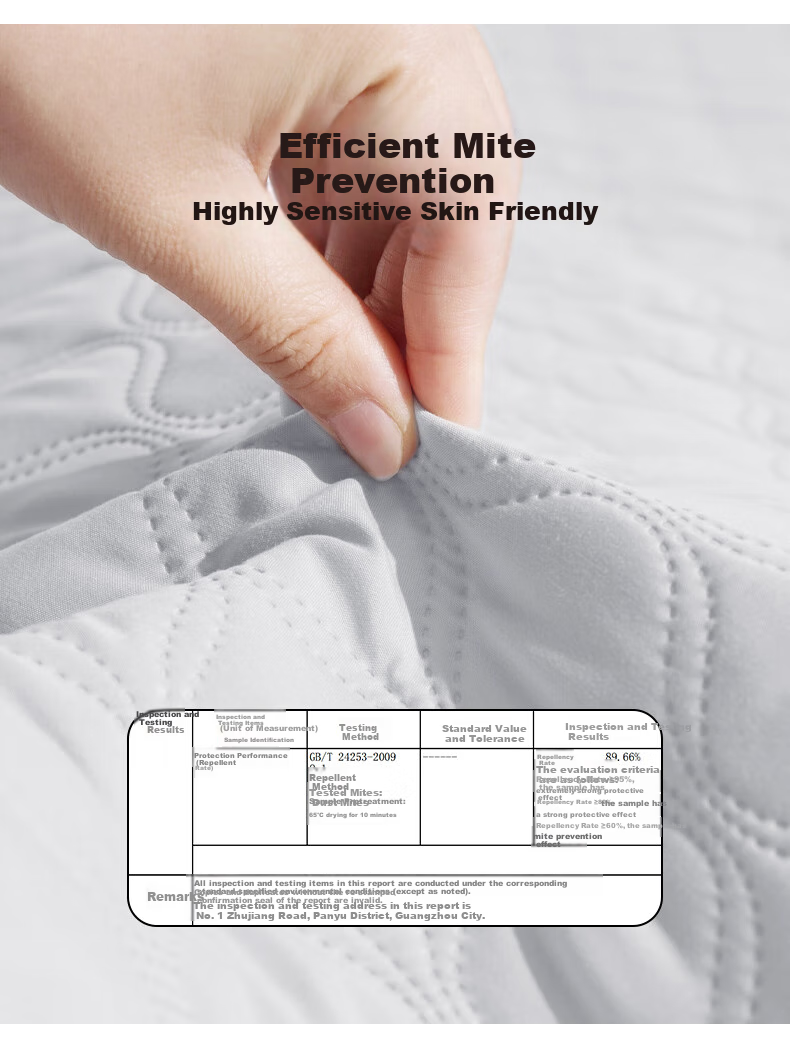 LOVO Luolai Mattress Pad, Thickened Soft Mat, Tatami, Antibacterial, Anti-Mite, 135*200cm, White, for Student Dormitory 3