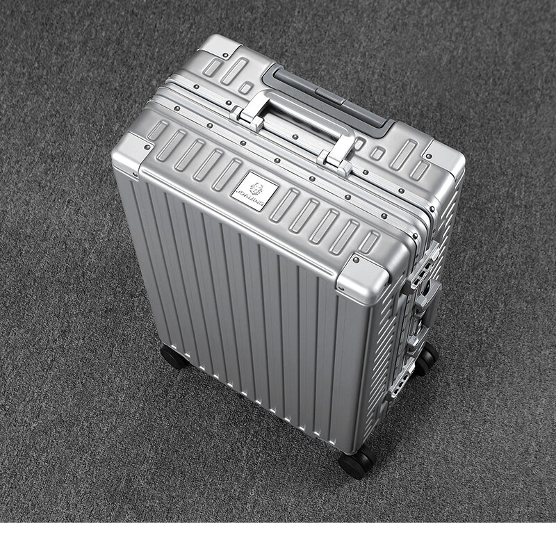 Чемодан ROAMING Aluminum Frame Suitcase, 20 дюймов, серебристый
