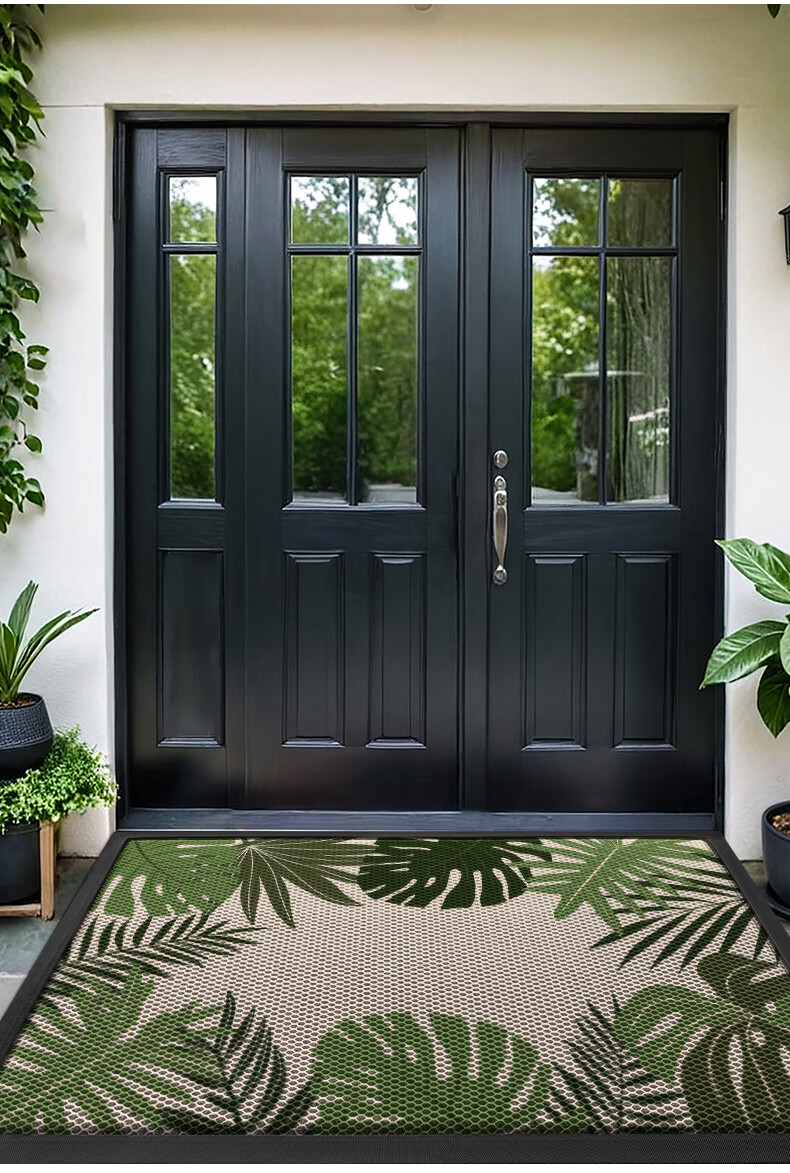Dajiang Entrance Mat, High-End Doorway Mat, Elastic Non-Slip Doormat for Entryway, 80x120cm 6
