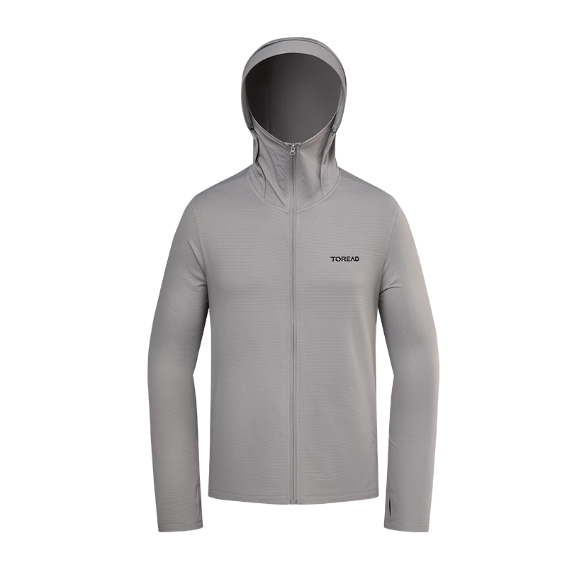 TOREAD Sun Protection Clothing, Spring And Summer Men's Outdoor Breathable UV-Resistant UPF50+, Knitted Skin Coat, TAZZBM81832