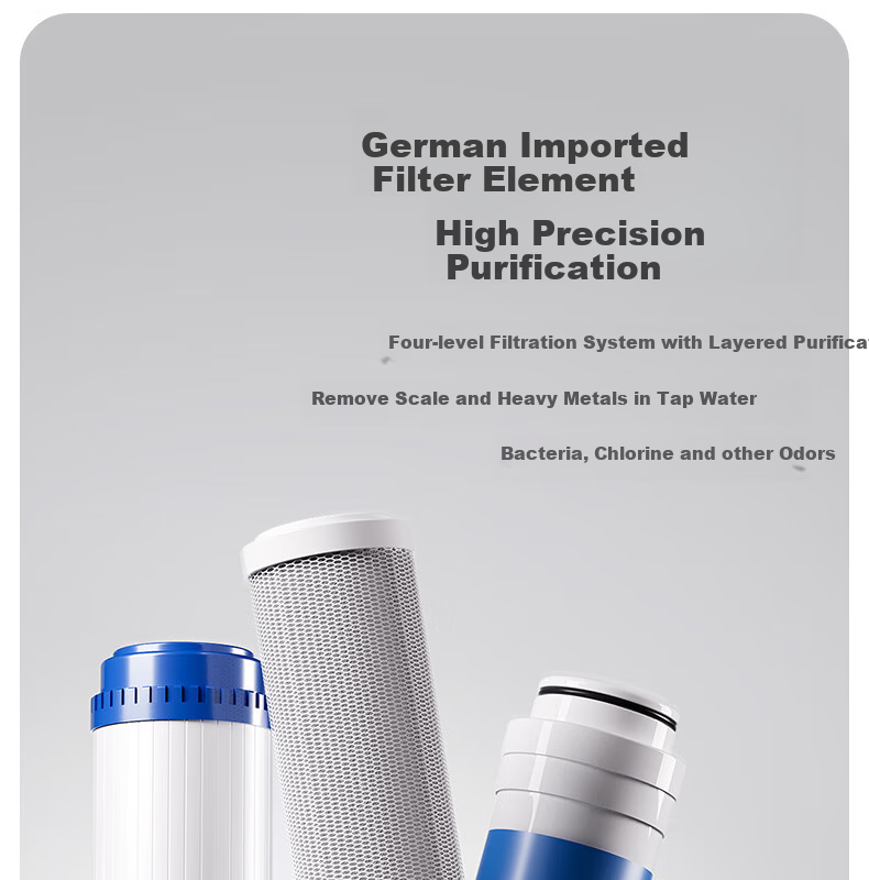 DEKEXI German Water Purifier, RO Reverse Osmosis Drinking Machine, Stainless Steel Filter, Under-Sink Household Direct Drinking Pure Water System 11
