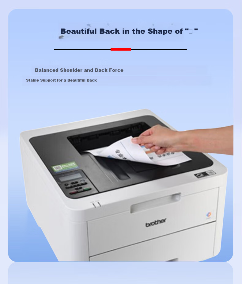 BROTHER HL-L3228CDW Color Laser Printer, A4 High-Speed Network Commercial Office Black And Color (18 Pages/minute Wireless Duplex Printing) (Unit) 7