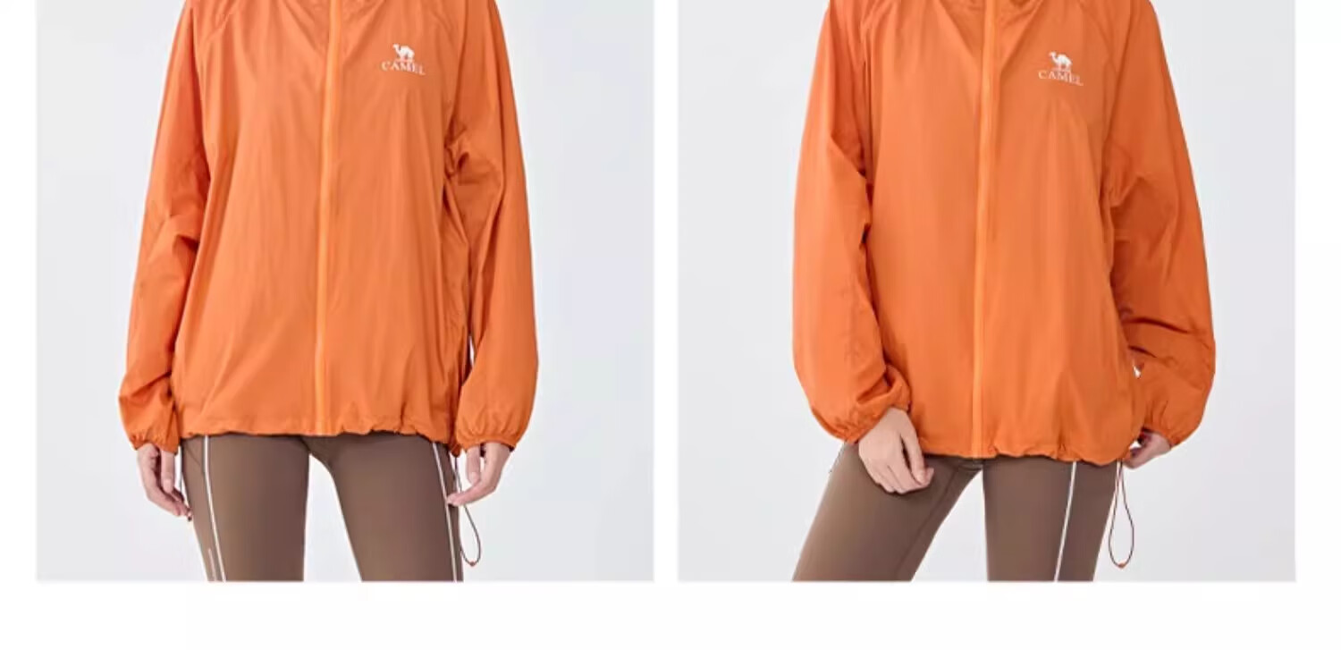 CAMEL 【Muguang C+】Sun Protection Jacket 25 Spring Summer UPF400+ Original Yarn Unisex Cooling Sun Protection Clothing 9001 XL 14