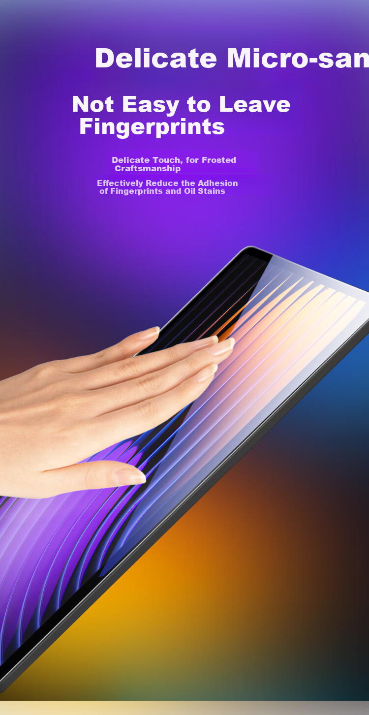 Freeson Screen Protector for Xiaomi Pad 8/8 Pro/7/7 Pro, 11.2-Inch Tablet Anti-Blue Light Frosted Soft Light Film for Drawing And Writing, Continuous Touch Paper-Like Film 3