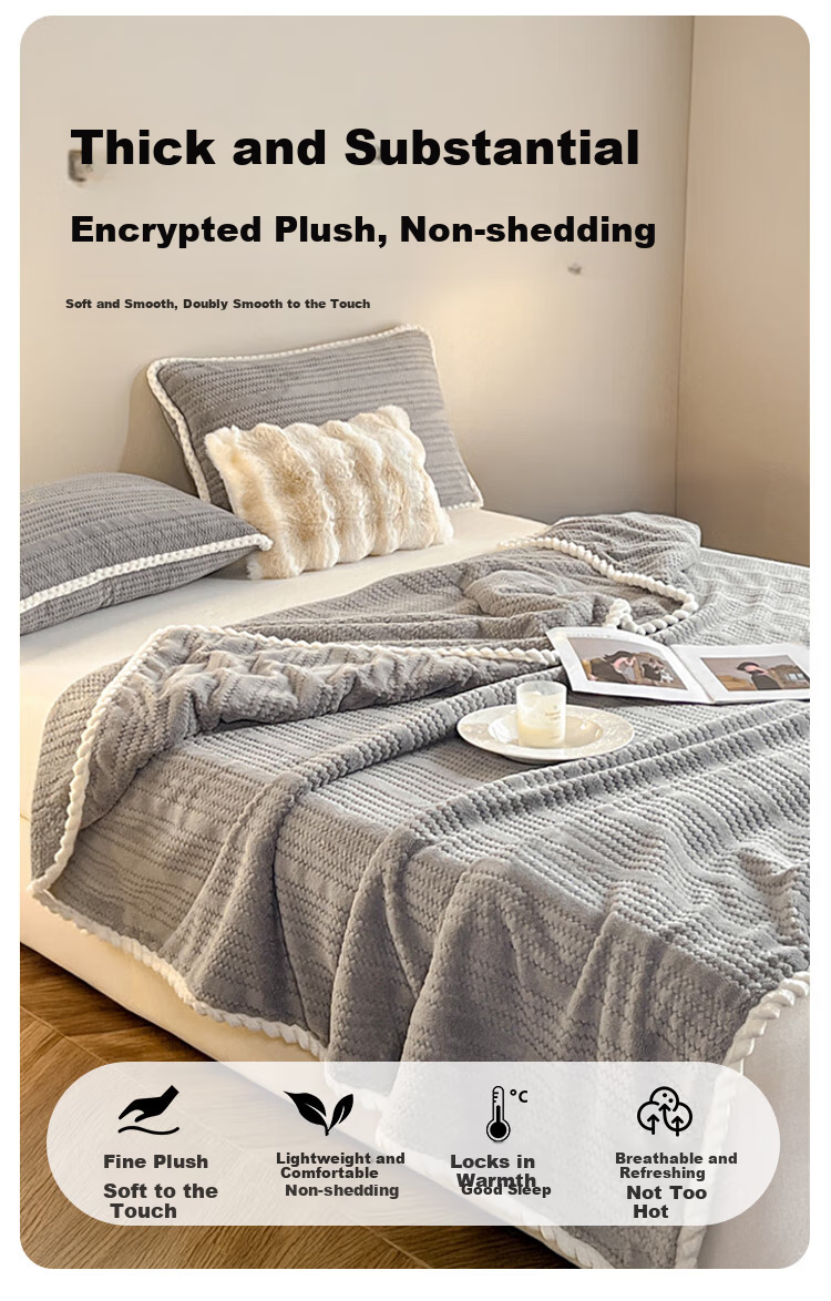 MINISO Blanket, Summer Thin Quilt, Nap Blanket, Cooling Quilt for Summer, Air Conditioning Quilt, Towel Blanket, 200x230cm 3