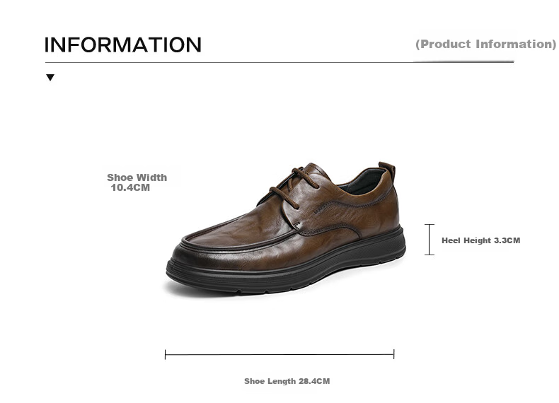 RED DRAGONFLY Casual Leather Shoes, Autumn Slip-On Two-Way Business Men's Shoes, Soft-Soled Shoes WTA15084, Black, Size 41 2