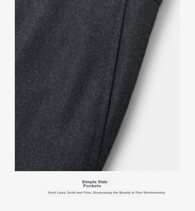 Goldlion [Pure Wool] Spring And Summer Men's Dark Twill Jacquard Slim Fit Business Formal Dress Pants 33