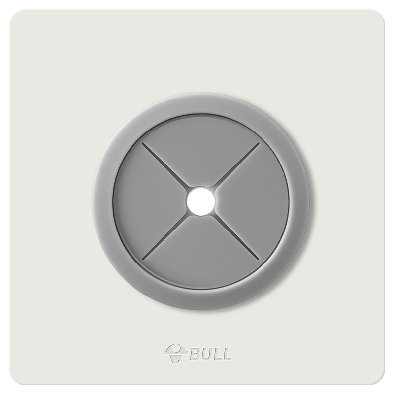 BULL G12 Skin-Feel Matte Cream Style Outlet Panel Wall Hole Cover G12B104 Cashmere Brown