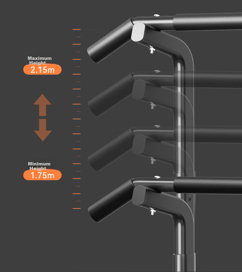 HOT KNEE Pull-Up Bar Home Indoor Fitness Equipment Multi-Functional Floor-Standing Parallel Bars Training Machine 6