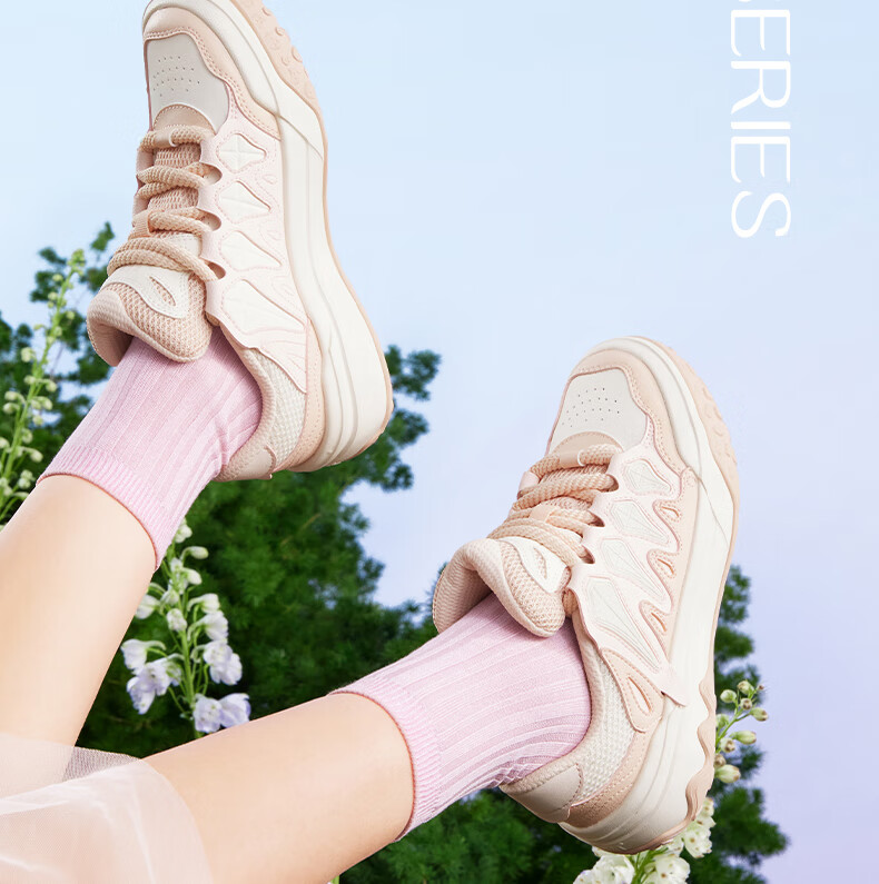 361° Women's Sports Shoes, Spring Leather Retro Couple Sneakers, Style 682516610-2 21