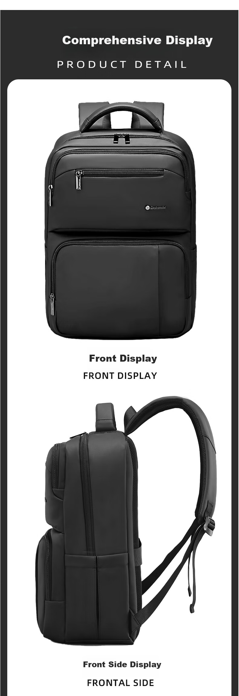 Lehuolvxing Backpack, Men's Travel Bag, Large Capacity Business Travel Bag for Men, Commuter Laptop Bag for Travel And Commuting 11