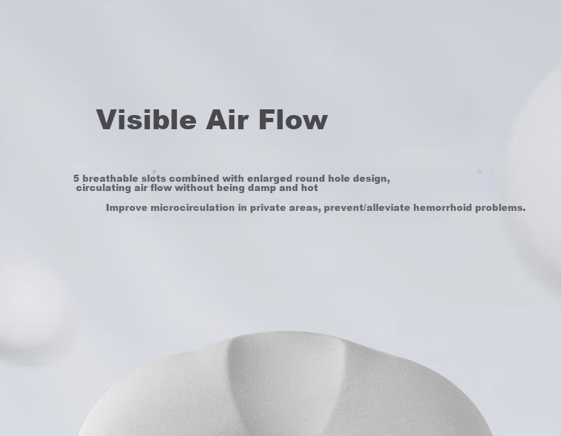 Mixiaoshu Hemorrhoid Cushion, Butt Pad for Office, Postpartum Long-Sitting Chair Pad, Natural Delivery Maternity Pressure Relief, Post-Surgery Anal Fistula Tailbone Pad 2