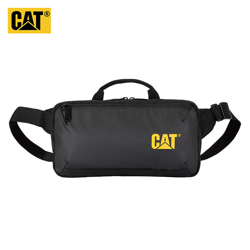 CAT Shoulder Bag, Crossbody Small Bag, Casual Phone Bag for Going Out, 10-Inch IPad Bag, Messenger Bag, Sports Bag, Black, 84930