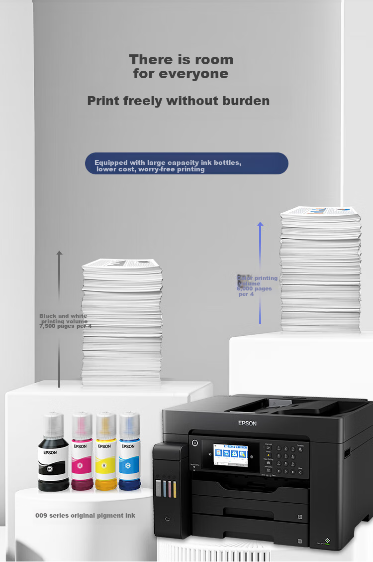 Epson L15158 A3+ Color Ink Tank Digital Multifunction Machine Wired/wireless WIFI (Print, Copy, Scan, Fax) 3