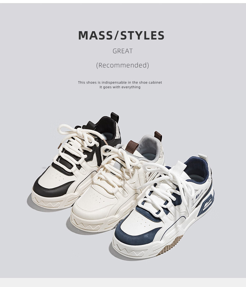 Huili Official Canvas Shoes for Men, Spring And Autumn Style Breathable Shoes, Lightweight Versatile White Sneakers, Sports Casual Shoes, White And Navy Blue, Size 39 1